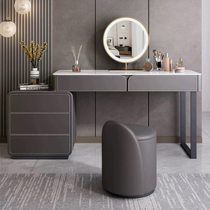 chinese dress ladies Garda Dressing Table - Wenge and Taupe Faux Leather