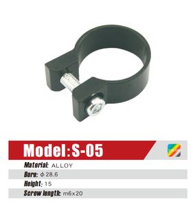 YT, venta al por mayor, abrazadera de bloqueo de aleación de aluminio, empuñadura de <span class=keywords><strong>manillar</strong></span> de bicicleta, Conector de tubo de acoplamiento rápido, tornillo - Product Image 2