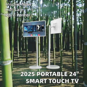 2025 Movable Smart <b>Tablet</b> PC 24 Inch LED Full HD Portable Touch Screen TV with <b>Android</b> <b>12</b> Battery - Product Image 2