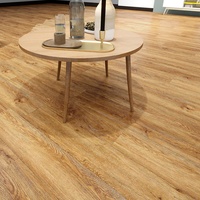 Revêtement de sol en vinyle PVC caoutchouté de luxe, aspect bois, étanche, à clipser, LVT/SPC/WPC, prix usine, dalles de sol en plastique SPC