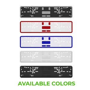 Cadre de <span class=keywords><strong>plaque</strong></span> d'<span class=keywords><strong>immatriculation</strong></span> en Silicone noir, résistant à la pluie, antirouille et Anti-bruit pour <span class=keywords><strong>support</strong></span> de <span class=keywords><strong>plaque</strong></span> de voiture, prix de gros - Product Image 5