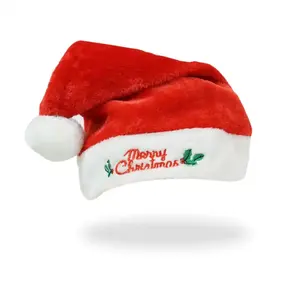 Cappello di natale con luci lampeggianti cappello di natale lavorato a maglia Babbo Natale regalo di Natale cappelli con luci Led lampeggianti
