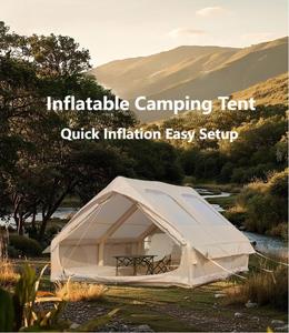 China Wholesale Outdoor Camping Tent Inflatabletent Thickened Ridge 1-10 Person Automatic Waterproof <b>Inflatable</b> Tents <b>Inflatable</b> - Product Image 4