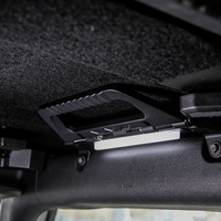 Poignées de maintien de lumière LED Liush pour Ford Bronco 2021 + 2/4 portes poignée de barre de roulement éclairée accessoires intérieurs en alliage d'aluminium