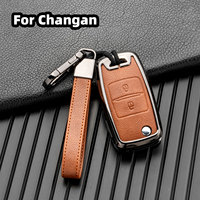 Housse de clé de voiture pour Changan CS35PLUS CS55 PLUS CS75 Eado UNI-T K Oushang X5 X7 EV 2019 2020 2021 2022