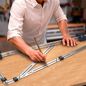 Herramienta <span class=keywords><strong>de</strong></span> Plantilla para Peldaños <span class=keywords><strong>de</strong></span> Escalera MINOVA, Herramienta <span class=keywords><strong>de</strong></span> Medición <span class=keywords><strong>de</strong></span> Peldaños <span class=keywords><strong>de</strong></span> Acero Sólido para la Construcción <span class=keywords><strong>de</strong></span> Escaleras - Product Image 2