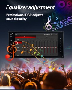 Sistem DSP otomatis mobil 7 ", untuk pemutar <span class=keywords><strong>DVD</strong></span> GPS FM RDS Carplay 2Din Android 15 untuk <span class=keywords><strong>Toyota</strong></span> Corolla Fortuner <span class=keywords><strong>Terios</strong></span> Land Cruiser FM RDS - Product Image 2