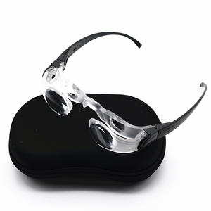 स्टोमी 8105 समायोज्य pmma कम दृष्टि आवर्धक ग्लास/टीवी स्क्रीन मैग्निफायर 20 मिमी लेंस व्यास 3 मीटर दूरी के लिए कार्य दूरी - Product Image 1