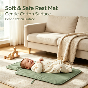 OEM Portable Foldable Baby Changing Pad Waterproof Travel Diaper Changing <b>Mat</b> Lightweight Compact Newborn <b>Nappy</b> Changing <b>Mat</b> - Product Image 6