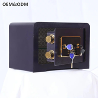 Fabricant de coffres-forts personnalisés avec logo OEM ODM, mini coffre-fort numérique de sécurité pour usage domestique, vente en gros pour le commerce extérieur en métal