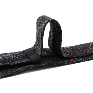 <span class=keywords><strong>Cravate</strong></span> personnalisée pour hommes <span class=keywords><strong>en</strong></span> gros fabriquée à la main motif chasse Slim Skinny tendance hiver <span class=keywords><strong>Tweed</strong></span> Polyester cravates <span class=keywords><strong>en</strong></span> laine à carreaux pour hommes - Product Image 3