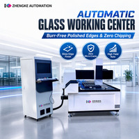Centre d'usinage CNC pour verre, machine de perçage et de fraisage CNC pour verre, machine de chanfreinage pour verre