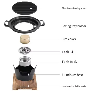 Accesorios para Barbacoa Portátiles de Acero Inoxidable, Modernos, Sencillos, Compactos, Innovadores, Inigualables - Product Image 4