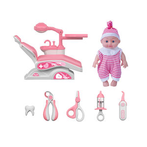 Mainan Dokter Gigi Anak Grosir, <span class=keywords><strong>Set</strong></span> Permainan Peran Rumah Sakit, Mainan Edukasi Anak Prasekolah, <span class=keywords><strong>Set</strong></span> Alat Medis Dokter - Product Image 1