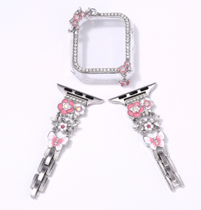 Cinturino Professionale di Lusso Impermeabile e Durevole in Lega di Zinco per <span class=keywords><strong>Smartwatch</strong></span> S10/S9/S8/S7/S6/Ultra2 con Custodia Protettiva in PC - Product Image 5