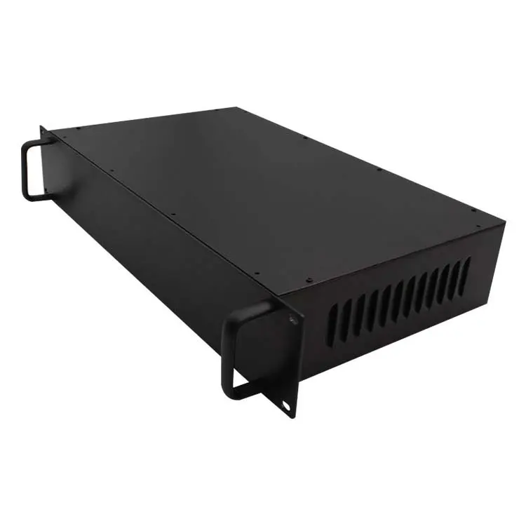 Hongfa custom 1U 1.5U 2U 3U 4U Rack-Gehäuse gehäuse für Elektronik-Netzwerk geräte Chassis kunden spezifische Metall box