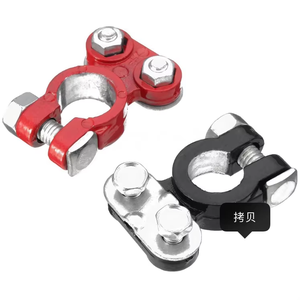 Terminal de batería de coche de tipo universal rojo y negro uso automático - Product Image 1