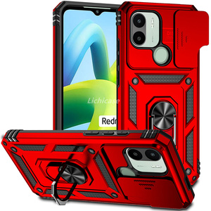 Lichicase เคสกันกระแทกแบบหมุนได้360องศา,เคสป้องกันแบบแหวนเลื่อนได้สำหรับ Redmi A1 A1Plus - Product Image 4