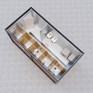 <span class=keywords><strong>Casa</strong></span> <span class=keywords><strong>de</strong></span> baño público <span class=keywords><strong>de</strong></span> habitación individual prefabricada <span class=keywords><strong>de</strong></span> 2 dormitorios <span class=keywords><strong>de</strong></span> alta calidad, <span class=keywords><strong>casa</strong></span> <span class=keywords><strong>de</strong></span> 2 <span class=keywords><strong>camas</strong></span> y 2 baños, casas prefabricadas <span class=keywords><strong>de</strong></span> paquete plano <span class=keywords><strong>para</strong></span> uso en apartamentos - Product Image 4