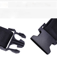 10 pièces ensemble de ceintures tactiques noires multifonctions ceinture de sécurité réglable pour hommes avec 9 pochettes de composants