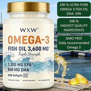 Cápsulas de Aceite de Pescado a Bajo <span class=keywords><strong>Precio</strong></span> para Adultos, Mejora la Inmunidad y la Vista, Suplemento de <span class=keywords><strong>Omega</strong></span>-<span class=keywords><strong>3</strong></span> que Promueve la Salud del Cerebro y la Piel - Product Image 2