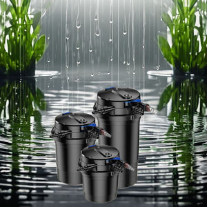 11W-55W High w 14000L/h Nouvelle Technologie Fish Canister <span class=keywords><strong>UV</strong></span> Grand Volume de Filtration Automatique Bio Press <span class=keywords><strong>Filtre</strong></span> d'étang - Product Image 6