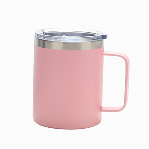 12oz 304 Stainless Steel Insulated <b>Mug</b> with Handle Eco-Friendly <b>Halloween</b> Minimalist Design for Back to School Coffee & Beer Use - Product Image 3