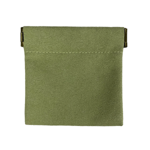 Pochette de luxe personnalisée en velours recyclé pour bijoux, sac de présentation magnétique pour bijoux et pochette à parfum avec logo - Product Image 4
