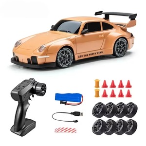 YT Mini Coche RC <span class=keywords><strong>de</strong></span> Control Remoto 2.4G a Escala Completa, Modelo <span class=keywords><strong>de</strong></span> Carreras y Derrapes, Escala 1:24, con Luces, Velocidad Máxima 20 km/h - Product Image 5