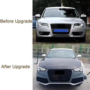 Kit carrosserie style RS5 B8.5 pour Audi A5 S5 B8 <span class=keywords><strong>2008</strong></span> 2009 2010 2011, comprenant pare-chocs avant, capot, phares et calandre. - Product Image 6