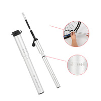 Pompe à air portable BAIMEI en alliage d'aluminium pour vélo, 80-130 PSI, étanche, pour ballons et pneus de vélo