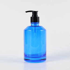 Bouteilles de gel lavant pour les mains en verre personnalisées de 350 ml, 500 ml, 700 ml, avec pompe, emballage vide, bouteilles de luxe pour shampooing et revitalisant - Product Image 4