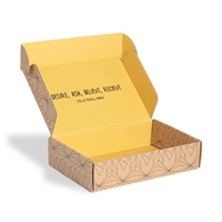 Boîte d'emballage personnalisée en carton ondulé haut de gamme avec logo sur mesure pour gants de boxe, idéale pour les petites entreprises