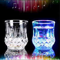 Verre à shot en acrylique LED RGB activé par liquide Neon-Glo, multicolore, pour boissons, Thanksgiving, Diwali, mariage, fête, bar, discothèque