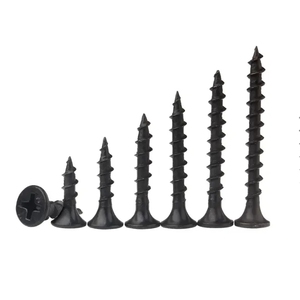 Jeu de <span class=keywords><strong>vis</strong></span> à cloison sèche M5 de Chine <span class=keywords><strong>vis</strong></span> auto-perceuses sans tête fraisée au phosphore DIN standard métrique zingué noir - Product Image 5