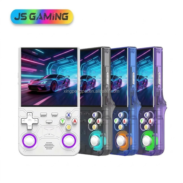 JSGAMING R36 Ultra Handheld Game Console Wifi Function Linux Screen Portable Classic Retro Handheld Video Gaming Player R36S