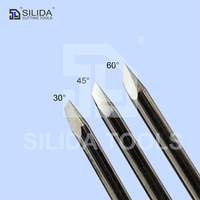 Mimaki 30 °   45 °   60 °   Lame en carbure de tungstène pour découpeuse de vinyle, couteau de découpe pour traceur Mimaki, lame de découpe à 30, 45, 60 degrés