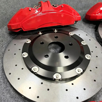 Kit de Freinage Amélioré pour Voiture avec Grandes Étriers à Six Pistons et Disques en Carbone Céramique Compatible Porsche 970 971 Cayenne 911 GT3 Sturmata