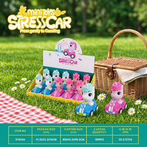 Juguete Antiestrés de Unicornio de Plástico con Sonido al Presionar y Luces, Regalo Escolar para Niños de 2 a 4 Años - Product Image 4