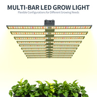 1000 watts 225 panneau écru haute fois revue meilleure puissance led élèvent des lumières pour bonsaï cactus haut rendement