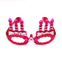 Lunettes LED clignotantes - Lunettes fantaisie pour anniversaire, fête, célébration, Halloween, Noël, cosplay