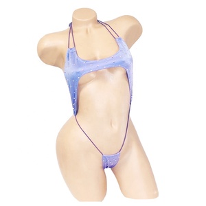 Design personalizzato strass scintillante spogliarellista vestiti esotici <span class=keywords><strong>abbigliamento</strong></span> da ballo <span class=keywords><strong>Pole</strong></span> Dance <span class=keywords><strong>abbigliamento</strong></span> per la Performance - Product Image 2