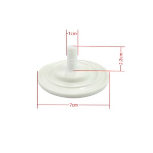 Support mural de douche pour cuisine et salle de bain avec double crochet à ventouse puissante en plastique - Product Image 5