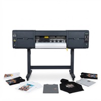 Imprimante DTF format 650 mm 650WX avec tête d'impression I3200, 2 têtes d'impression, machine d'impression DTF par transfert thermique sur film PET