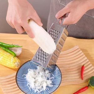 Kitchen Master Stainless Steel Manual Fruit & <b>Vegetable</b> Grater Set-Portable Multi-Functional Kitchen Tool - Product Image 4