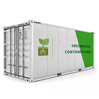 Système d'agriculture verticale hydroponique Hezhou Grow Box 2026, système motorisé automatique breveté, conteneur maritime de 40 pieds, certifié ISO9001