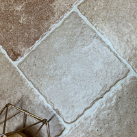 Carreaux de sol modernes en céramique à texture de pierre mate 600x600mm 10mm d'épaisseur pour usage intérieur et extérieur