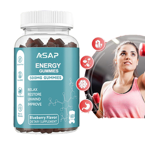 Mejor precio Energy Gummies Preentreno Suplemento de energía Energy Metabolism Support Gummies - Product Image 1