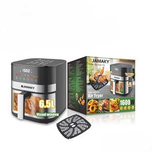<span class=keywords><strong>Freidora</strong></span> de Aire de 1600W, 6.5L, Tamaño Familiar, Ventana de Visualización, 8 Funciones Inteligentes, Fácil de Limpiar - Product Image 2
