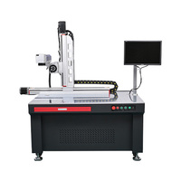 Machine de marquage laser à fibre 3D pour métaux, gravure cylindrique à axe rotatif, laiton, argent, gravure profonde grand format